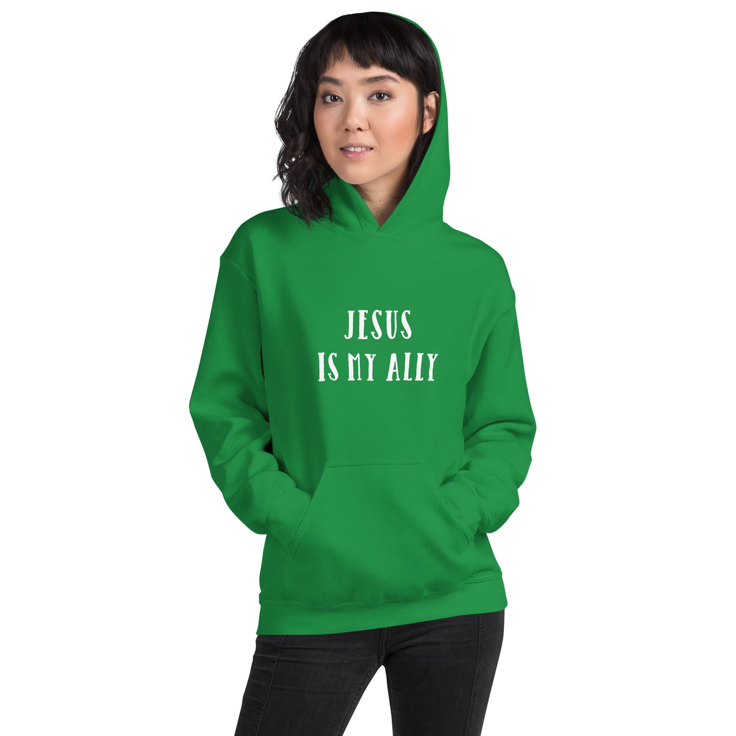Unisex Hoodie Jesus Is My Ally