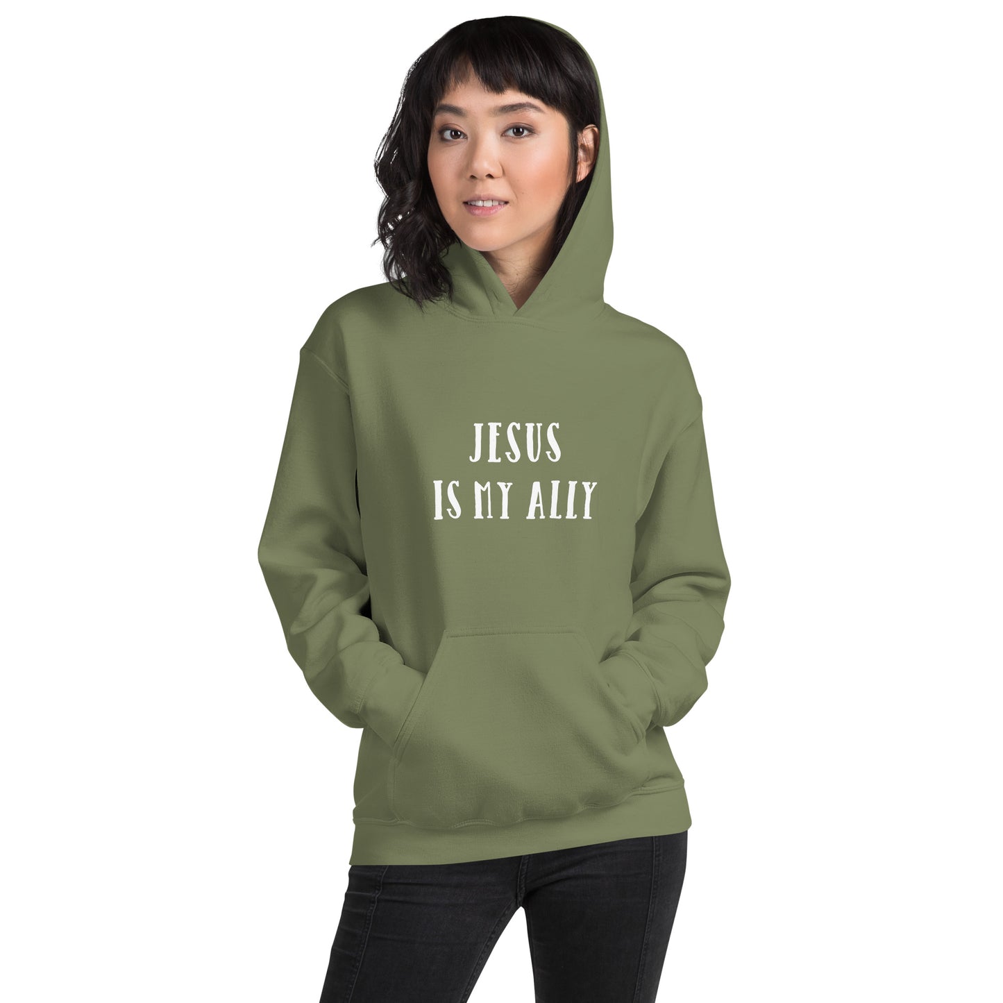 Unisex Hoodie Jesus Is My Ally