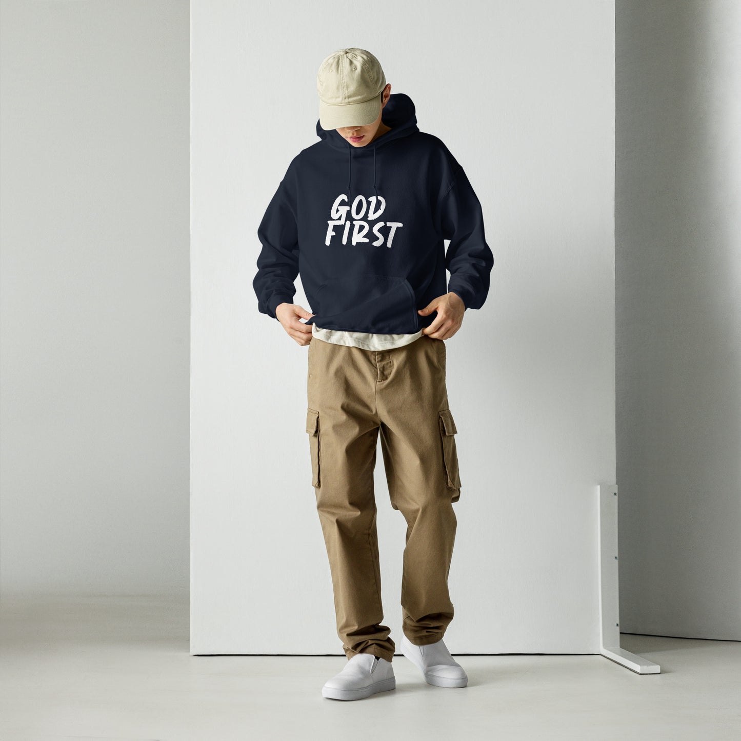 Men's GOD First Hoodie