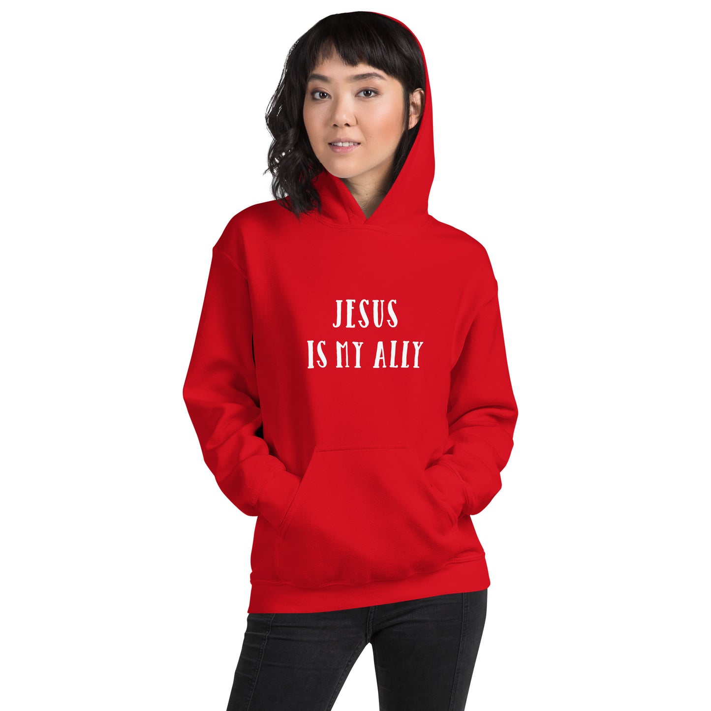 Unisex Hoodie Jesus Is My Ally