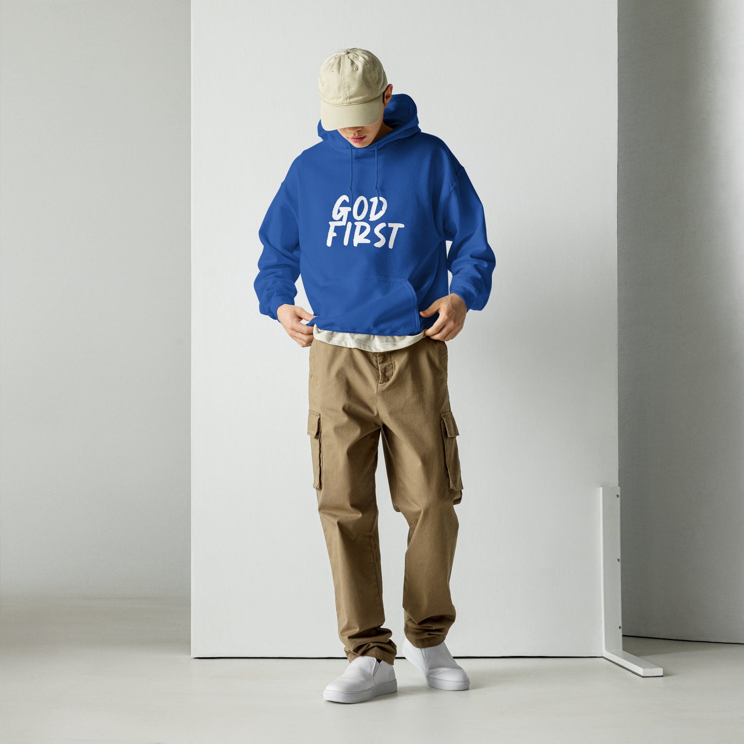 Men's GOD First Hoodie