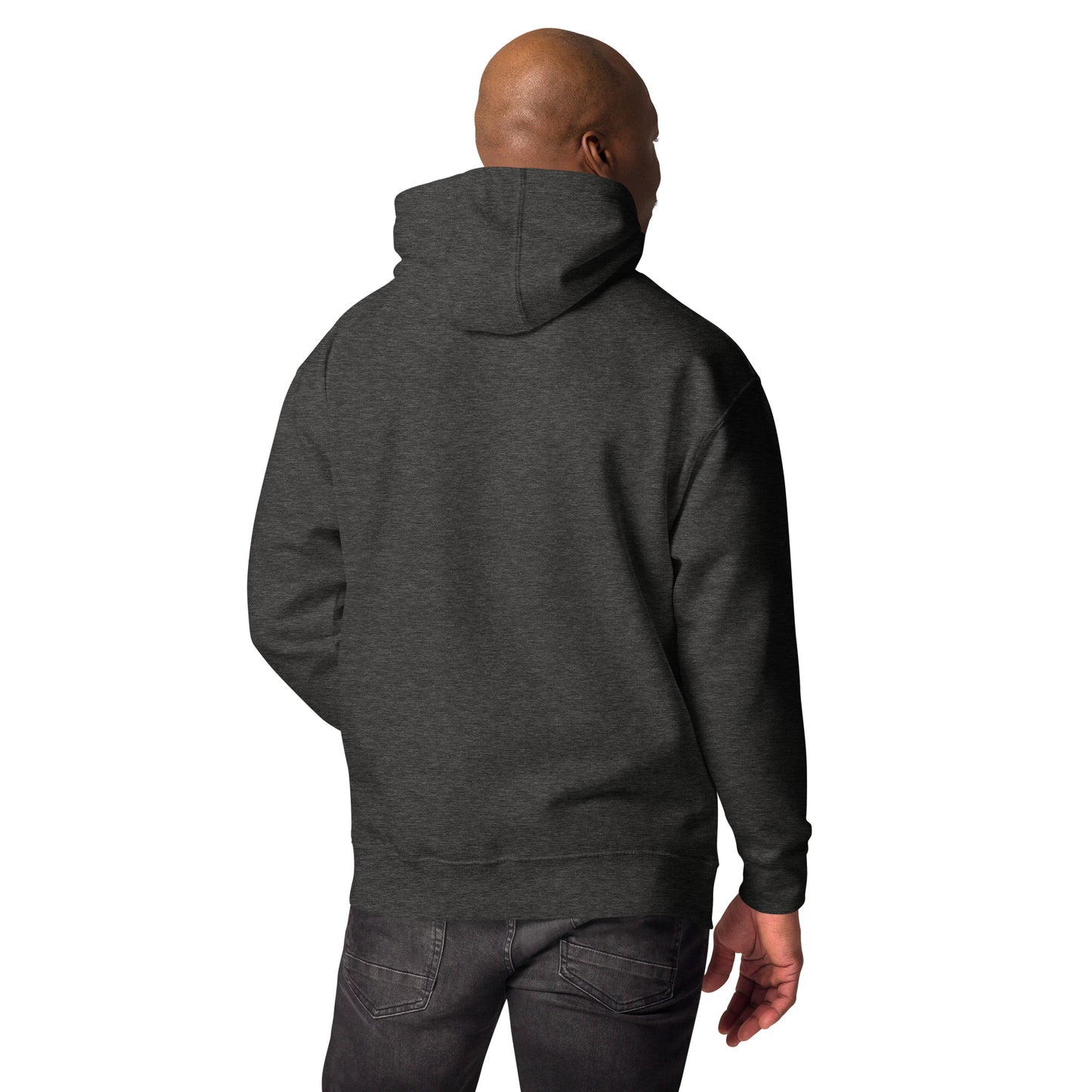Hoodie with White Logo