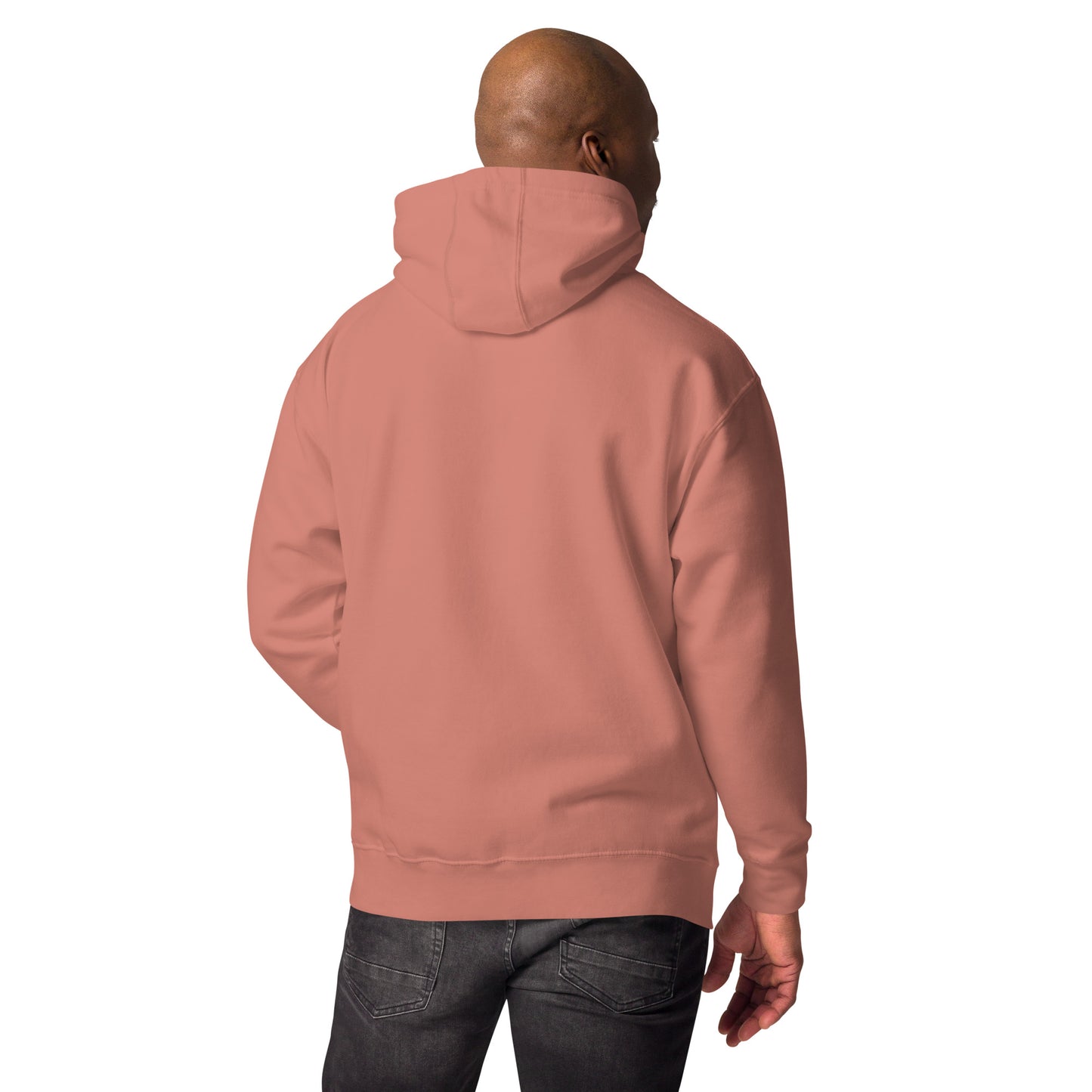 Hoodie with White Logo