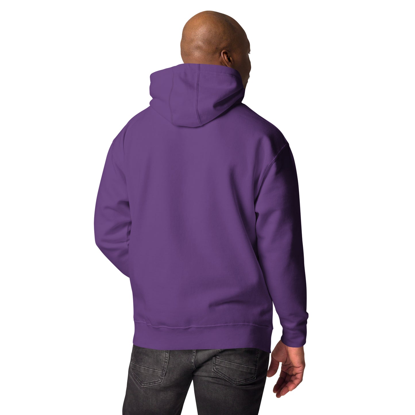 Hoodie with White Logo