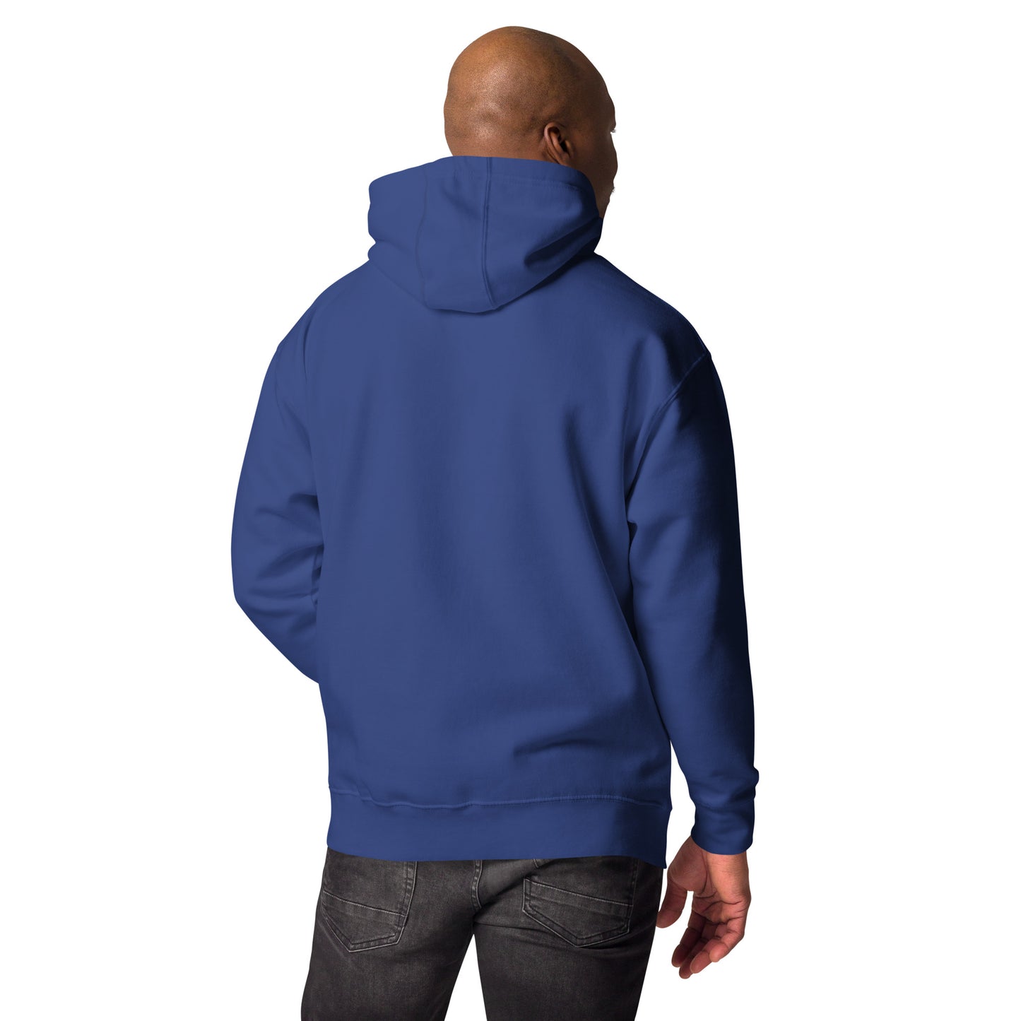 Hoodie with White Logo